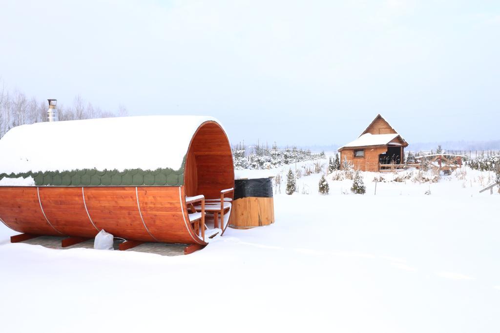 Dwor Na Otulinie Villa Białowieża Exteriör bild